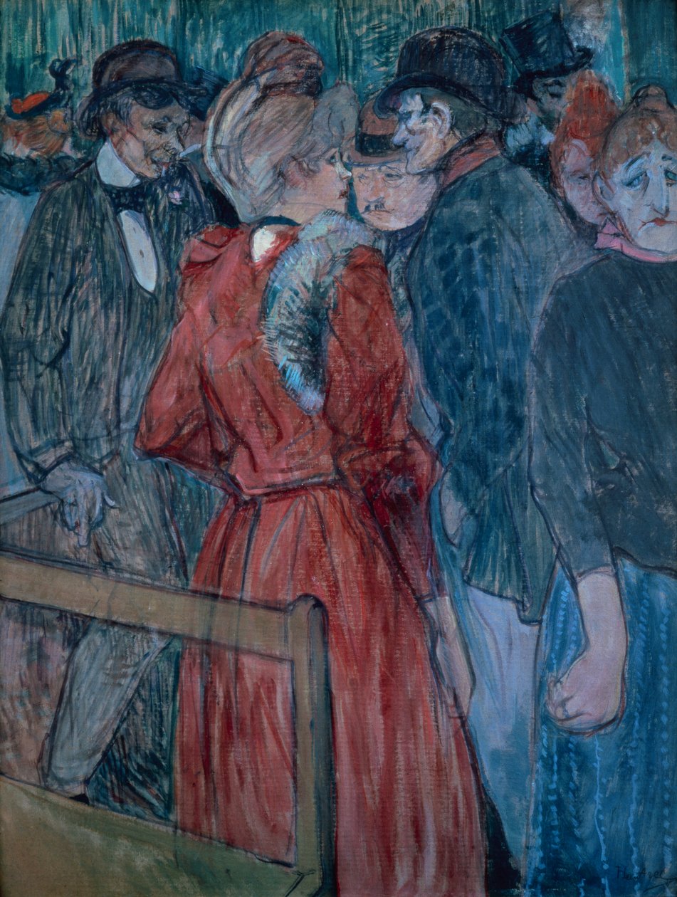 Ved Moulin de la Galette af Henri de Toulouse Lautrec