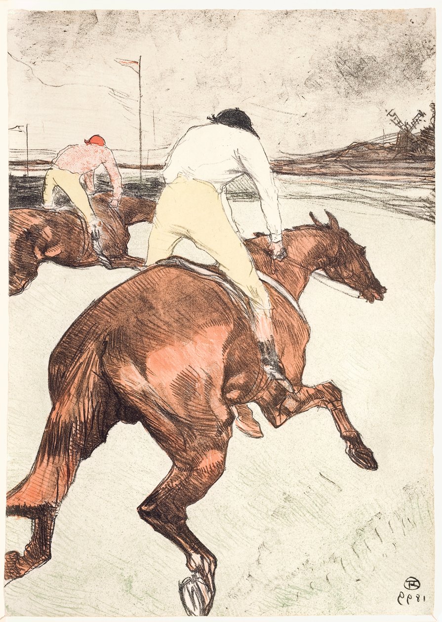 Jockeyen af Henri de Toulouse Lautrec