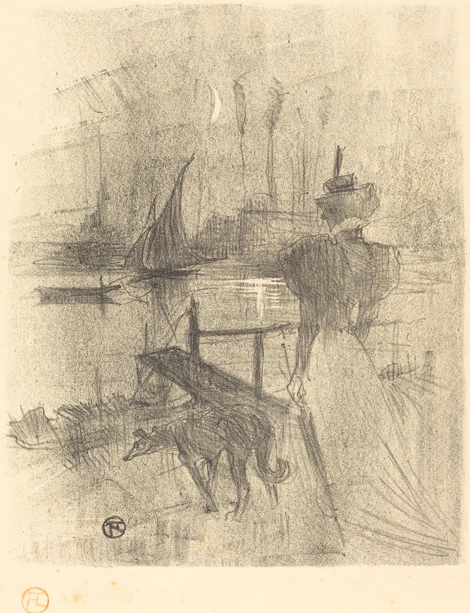 Adieu af Henri de Toulouse Lautrec
