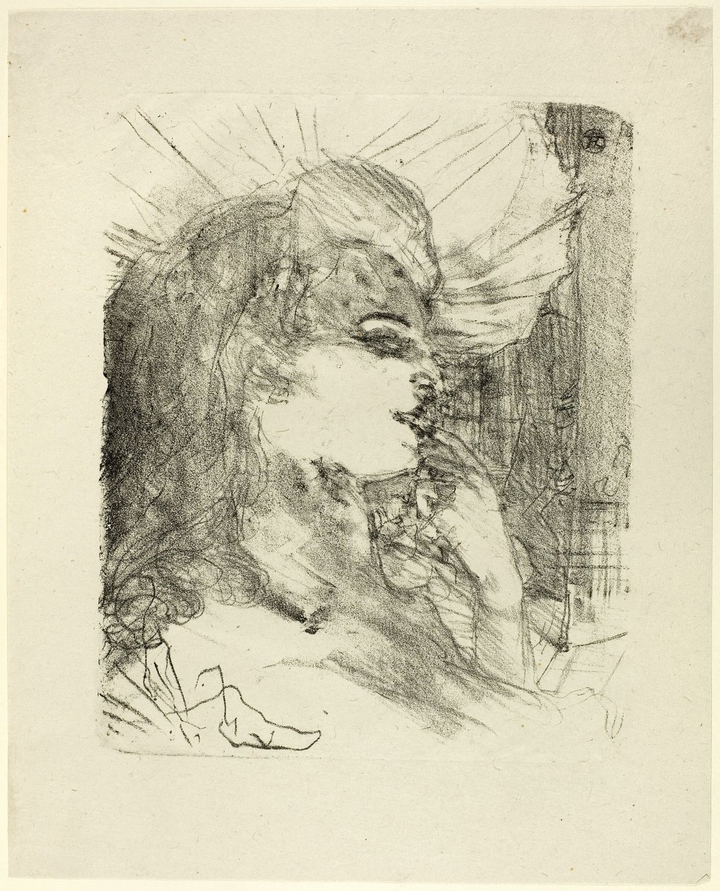 Anna Held, fra Treize Lithographies af Henri de Toulouse Lautrec