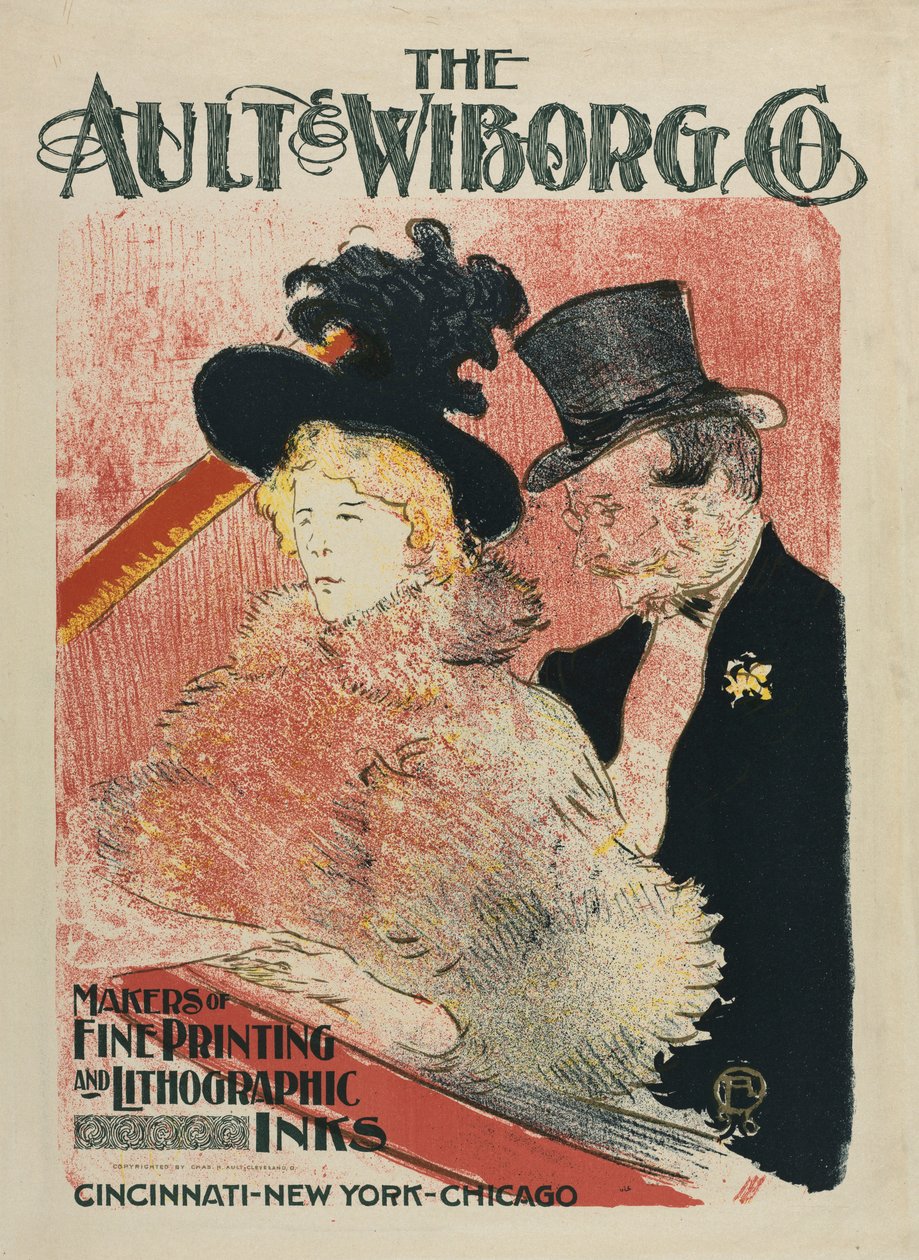 Ved koncerten 1896. af Henri de Toulouse Lautrec