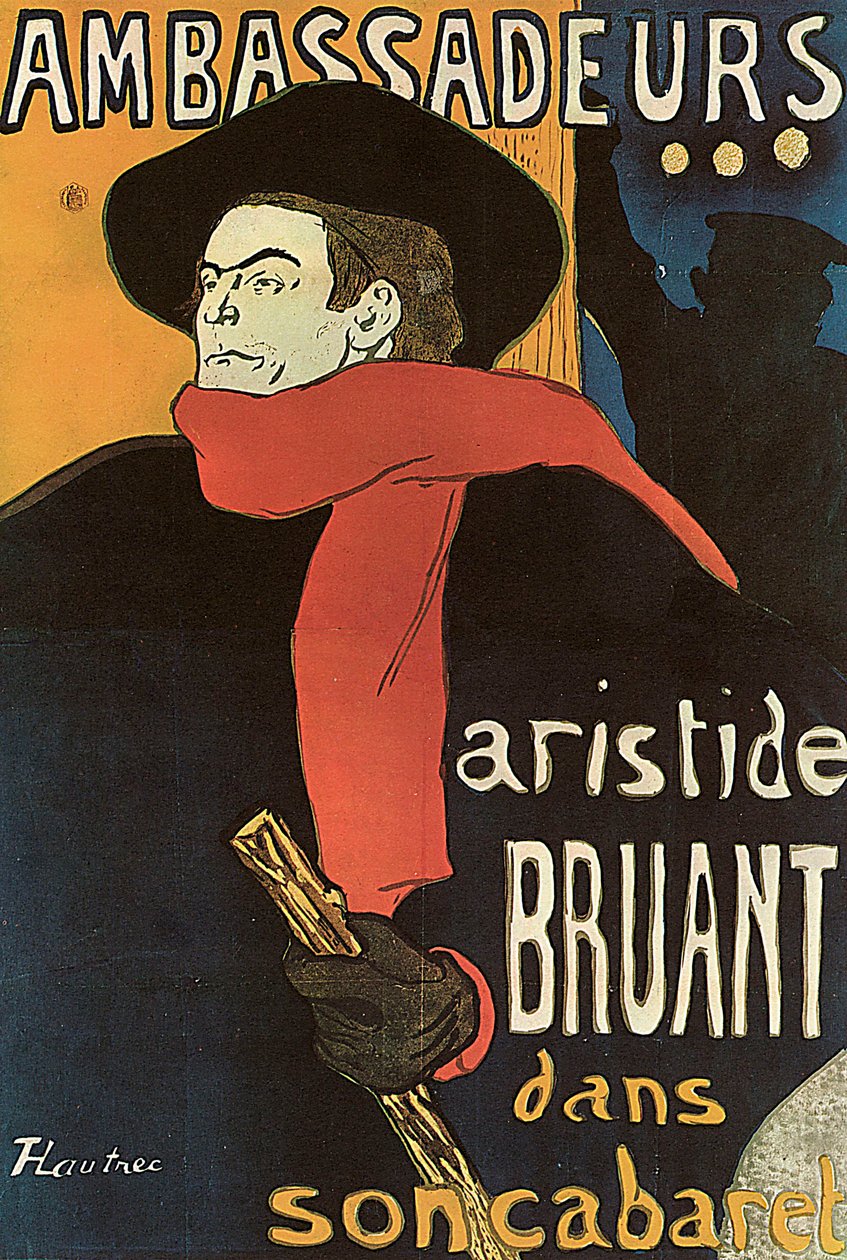 Bunting i ambassadører, 1892. af Henri de Toulouse Lautrec