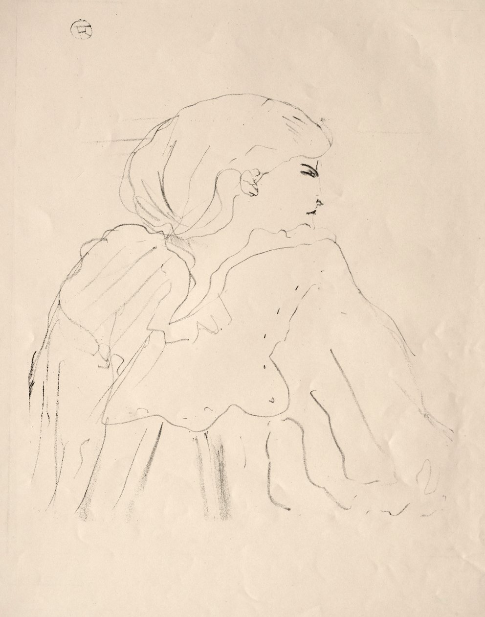 Cassive. af Henri de Toulouse Lautrec