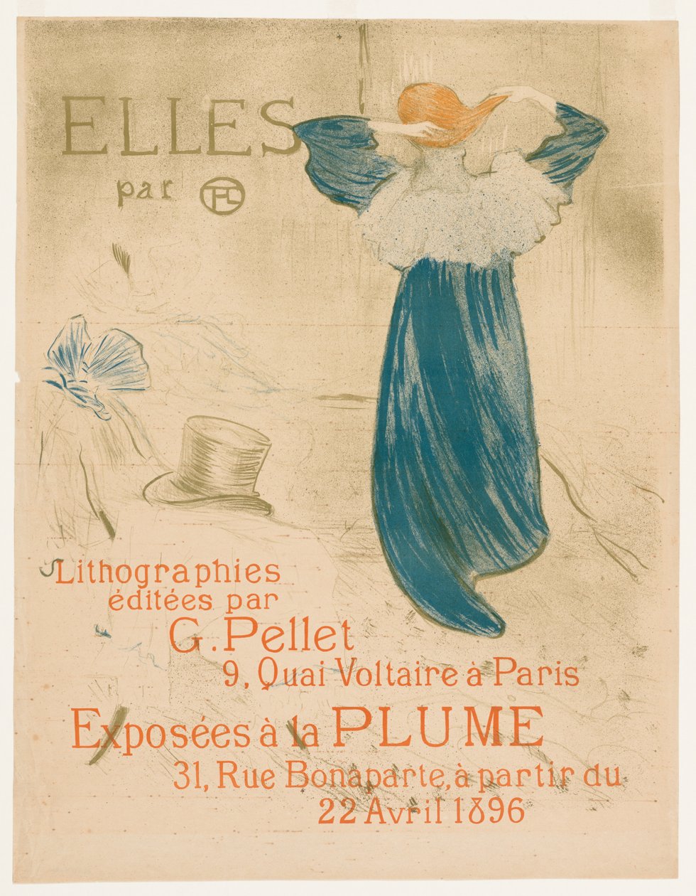 De: Frontispice af Henri de Toulouse Lautrec