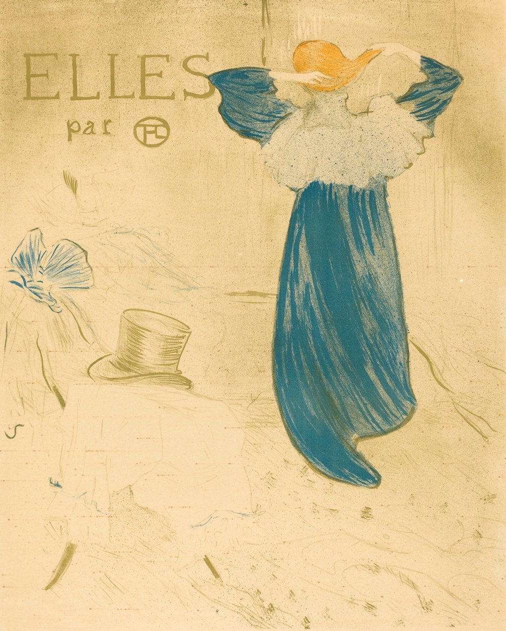 Frontispice, 1896. af Henri de Toulouse Lautrec