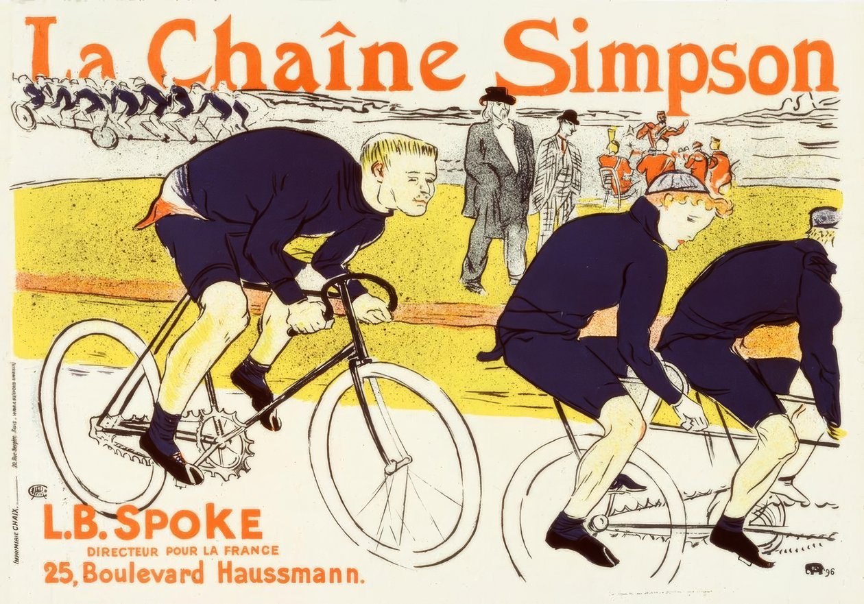 Simpson Channel af Henri de Toulouse Lautrec