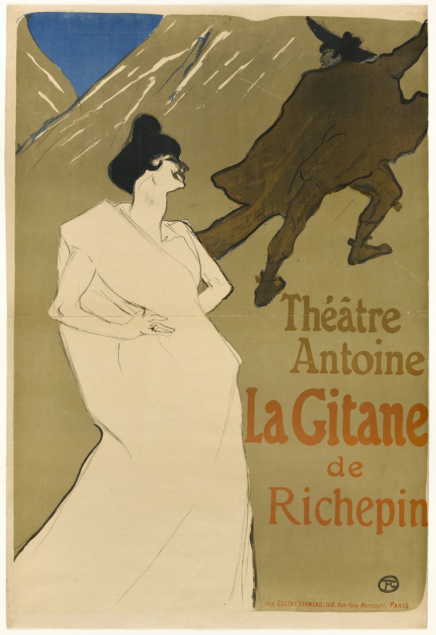 sigøjner af Henri de Toulouse Lautrec
