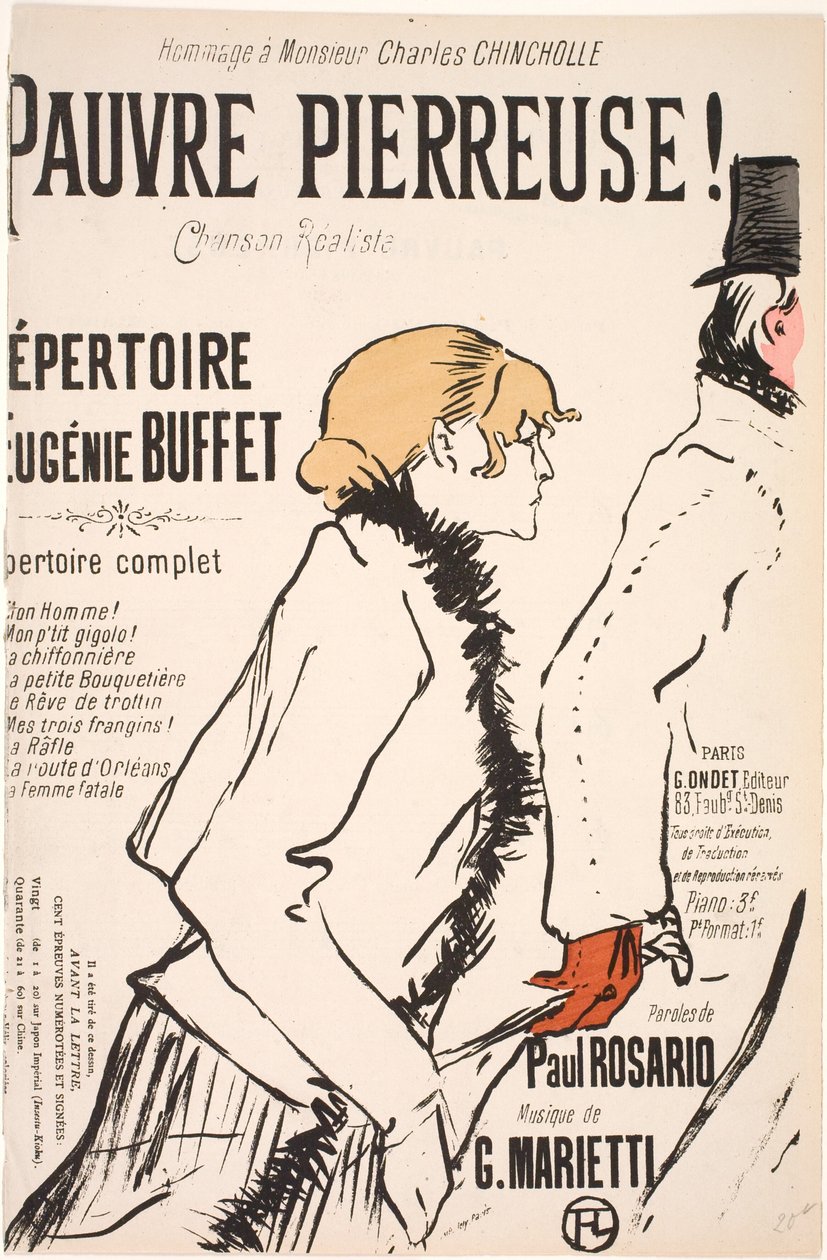 stakkels sten! af Henri de Toulouse Lautrec