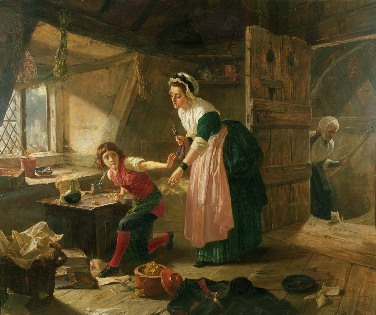 Chatterton 1765 (olie på lærred) af Henrietta Mary Ward