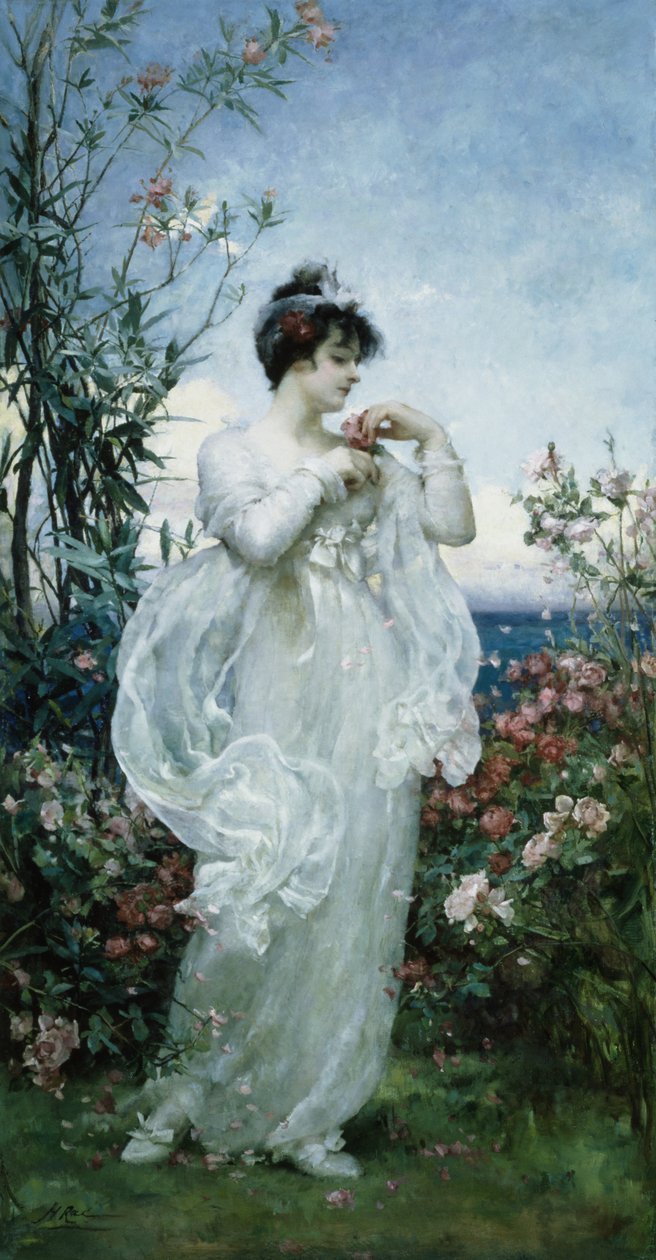 Sommer (olie på lærred) af Henrietta Rae