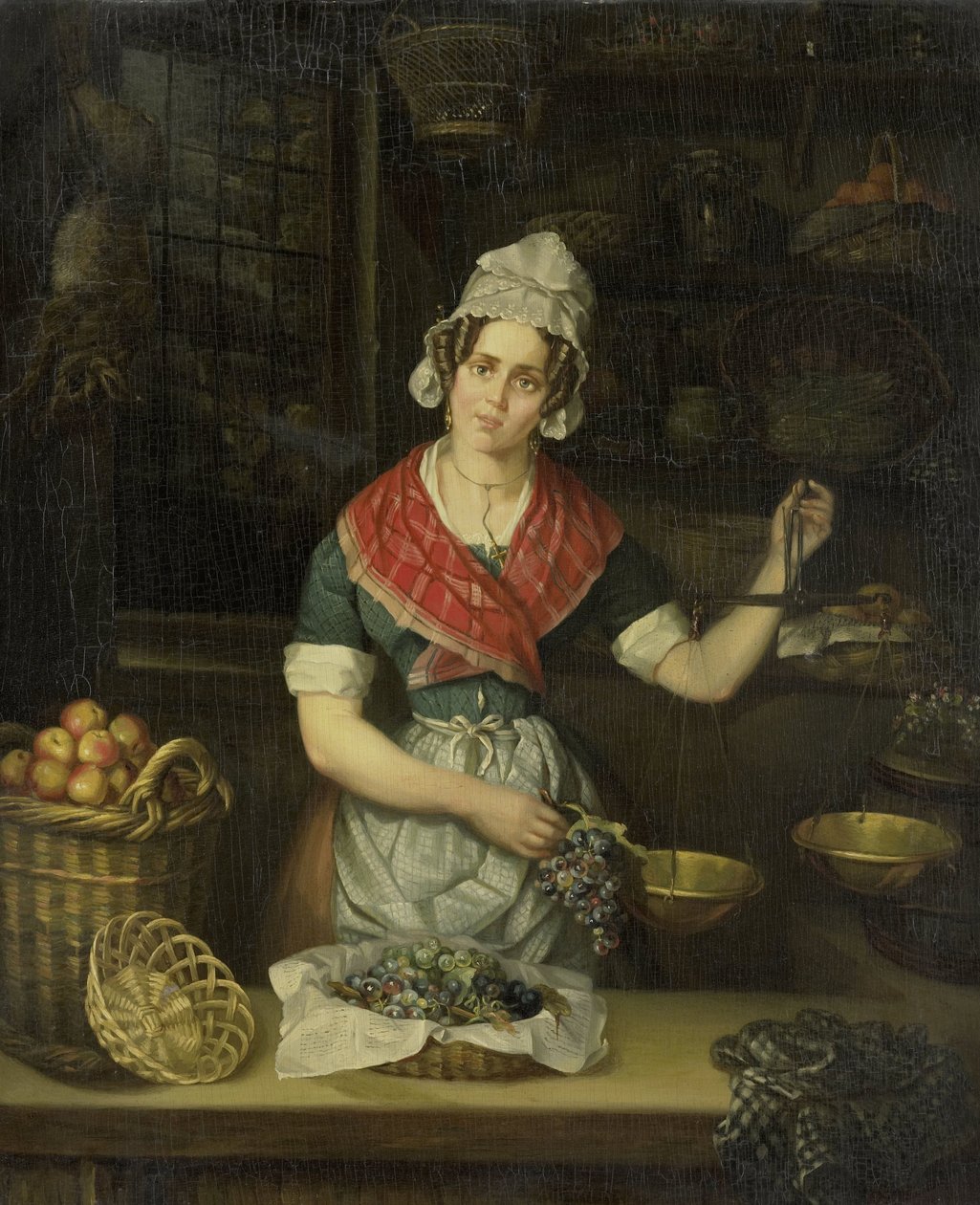 Frugt sælger af Henriëtta Christina Temminck