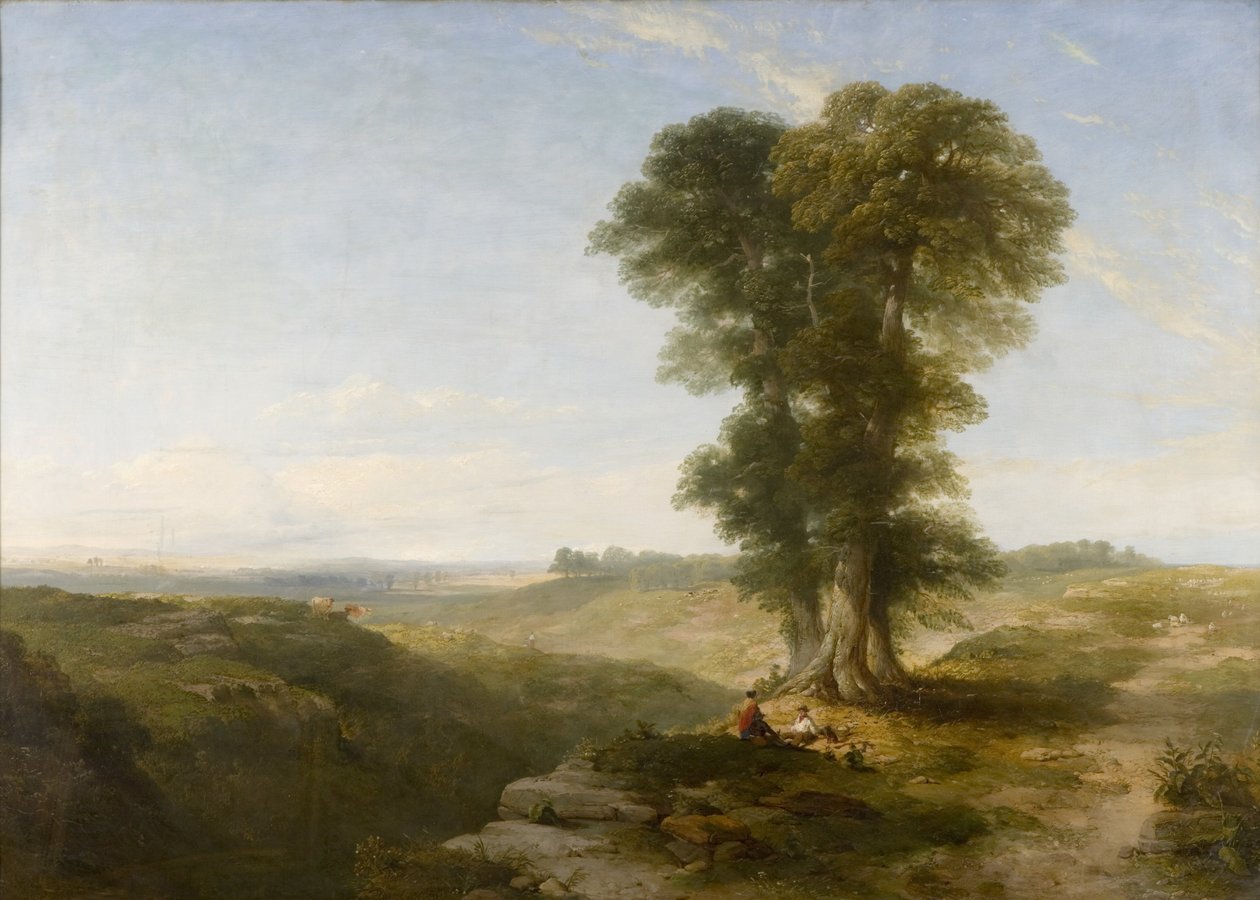 Mansfield Forest - kl. 12.00 af Henry Dawson