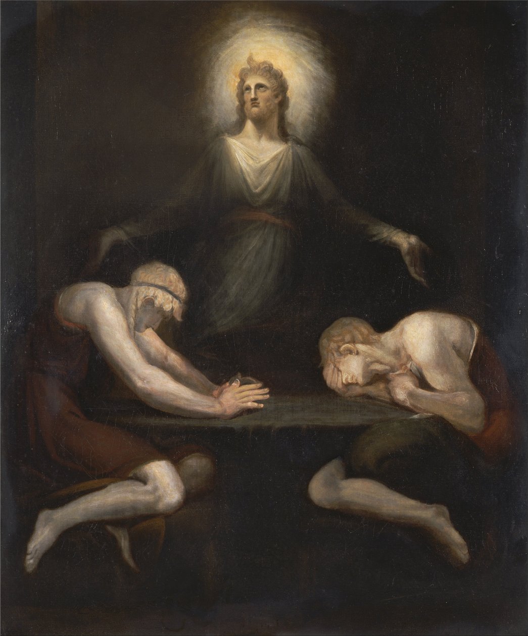 Kristus forsvinder ved Emmaus af Johann Heinrich Füssli