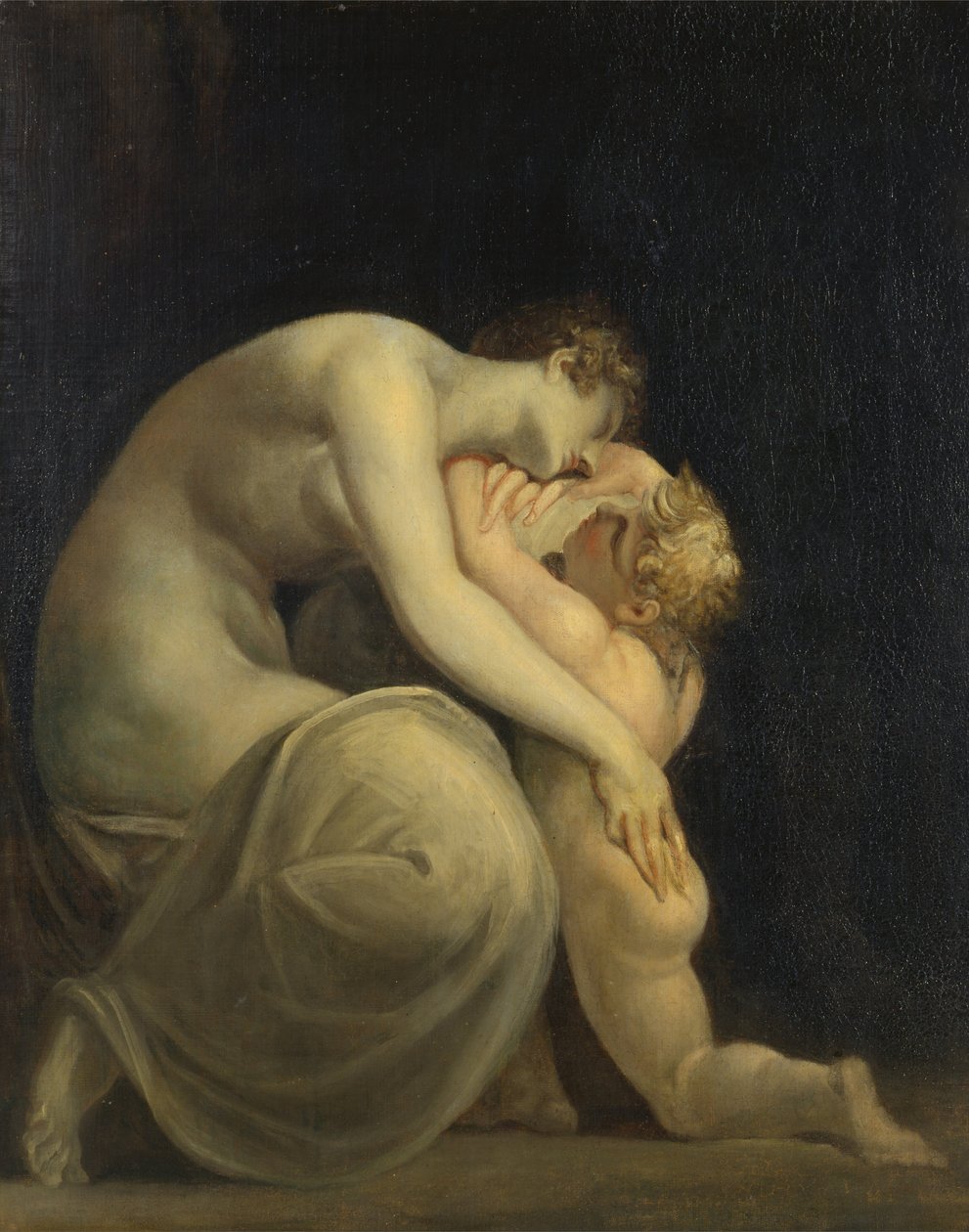 Tekemessa og Eurysakes af Johann Heinrich Füssli