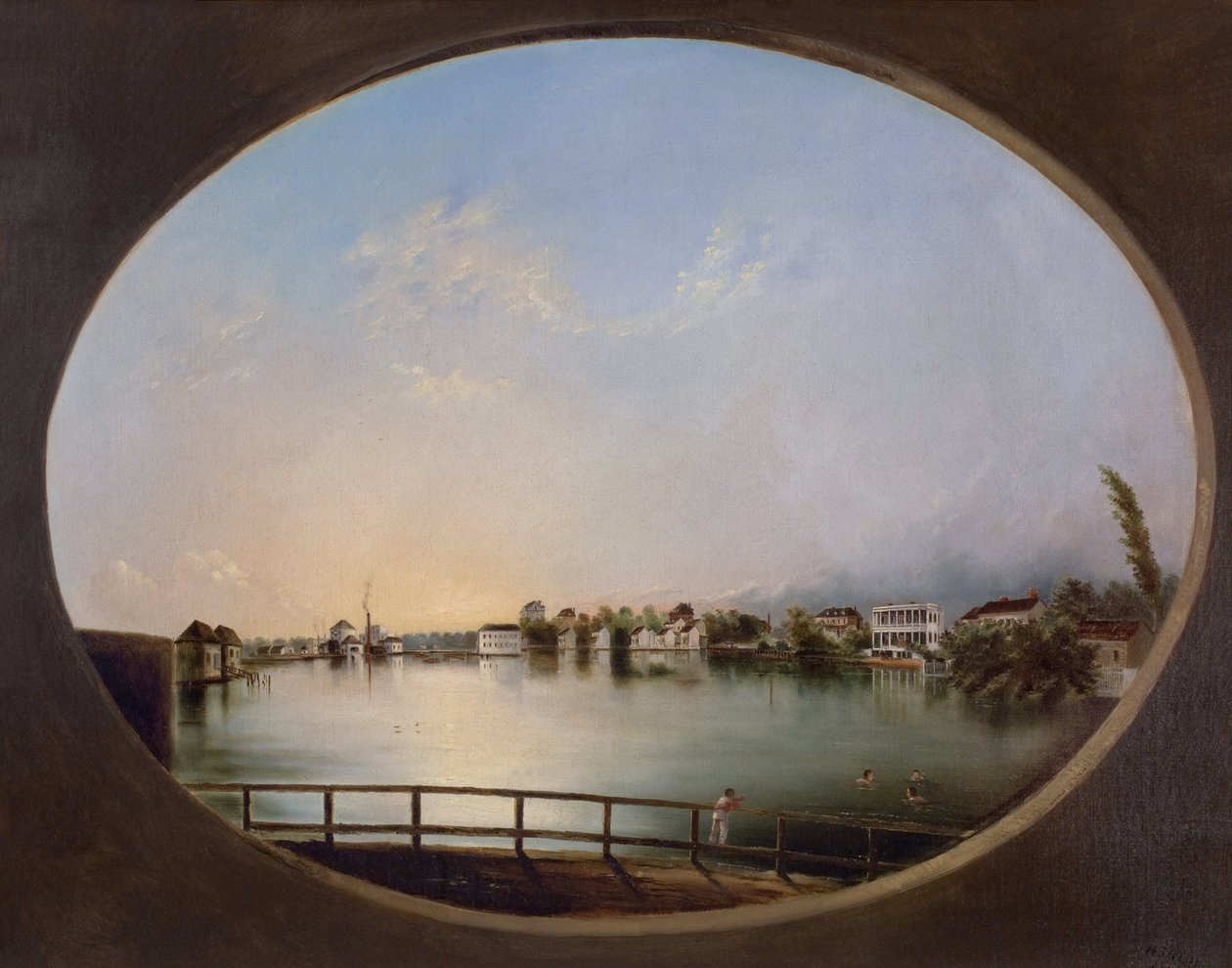 Udsigt over Charleston (udsigt fra øst) af Henry Joseph Jackson