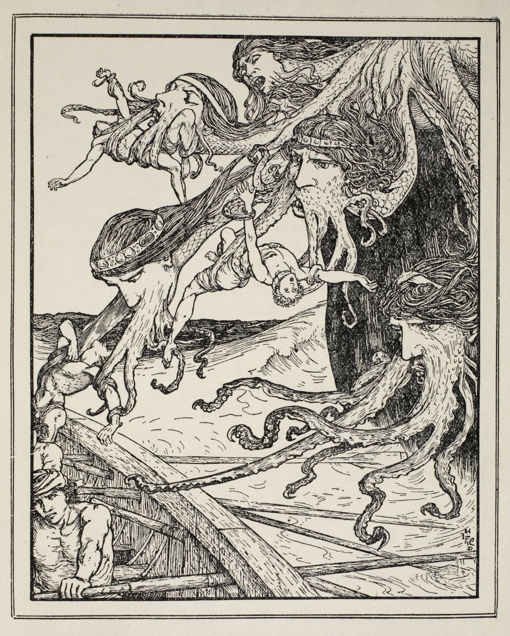 The Adventure with Scylla, fra 