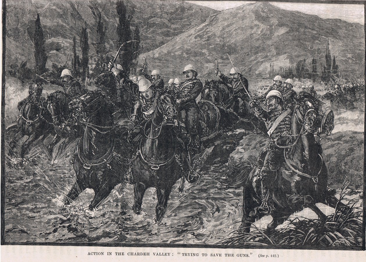 Action in the Chardeh Valley: 