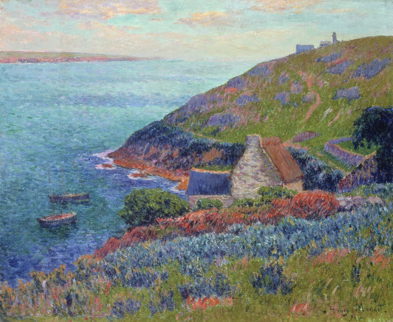 Biscayabugten, Bretagne af Henry Moret