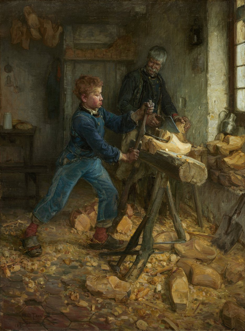 Den unge Sabotmager af Henry Ossawa Tanner