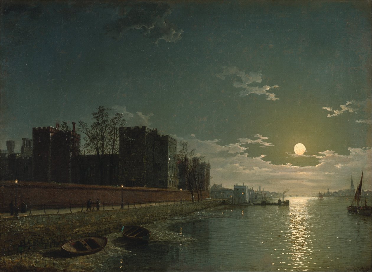 Lambeth Palace af Henry Pether