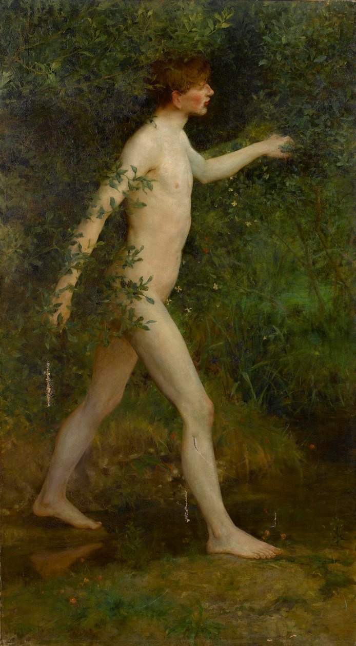 En skovbader af Henry Scott Tuke