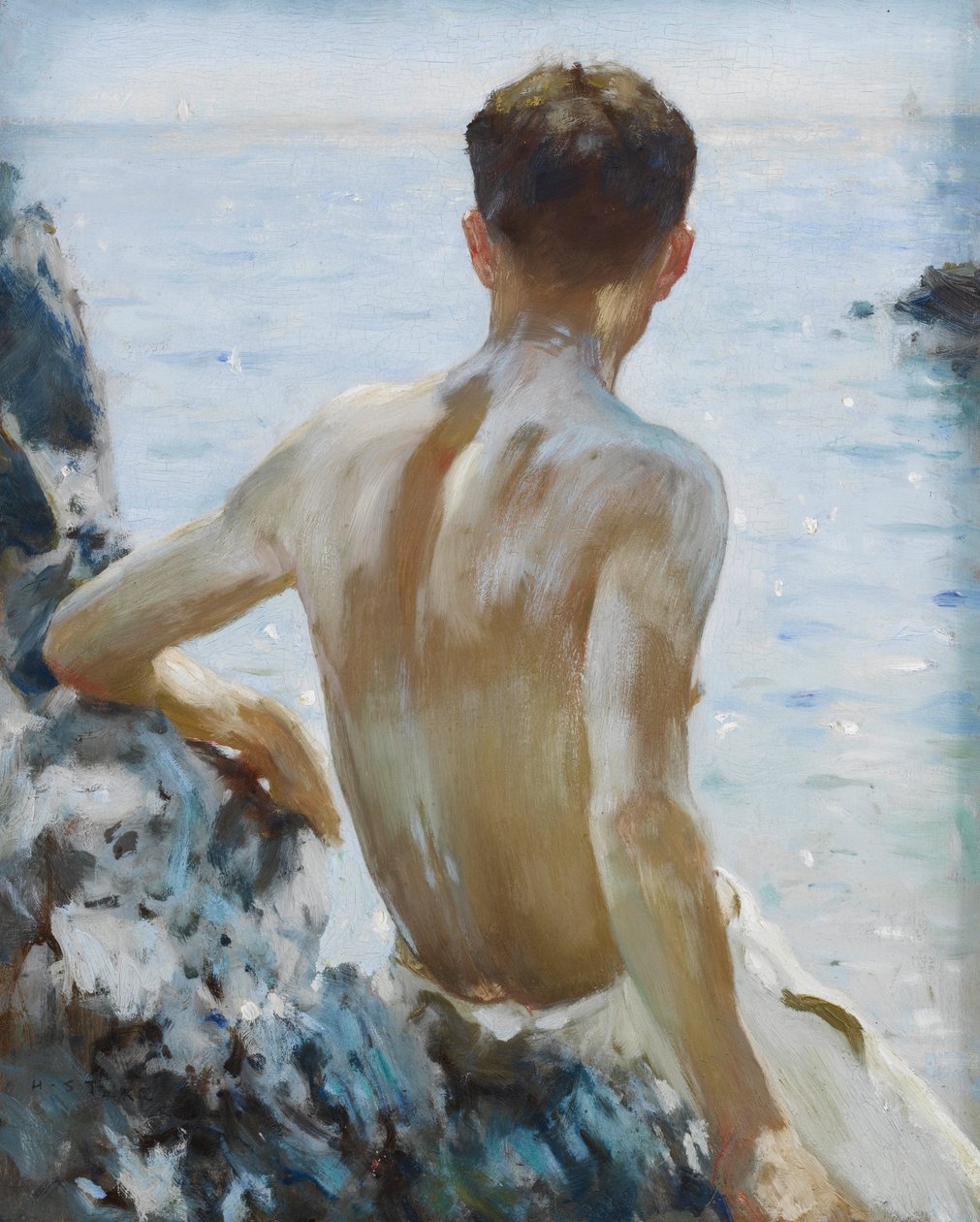 Strandundersøgelse af Henry Scott Tuke