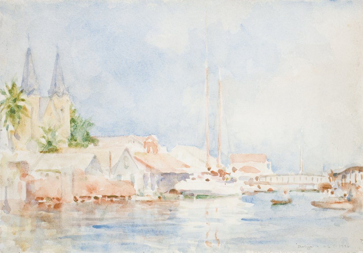 Belize, 1924 af Henry Scott Tuke