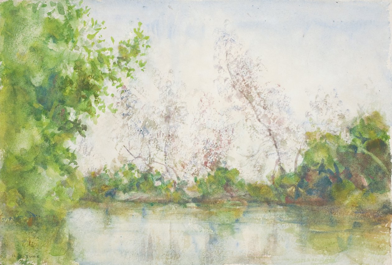 Mangrovesump, 1924 af Henry Scott Tuke