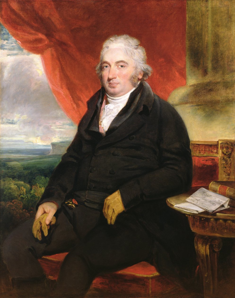 Portræt af John Fuller (1757-1834) af Henry Singleton