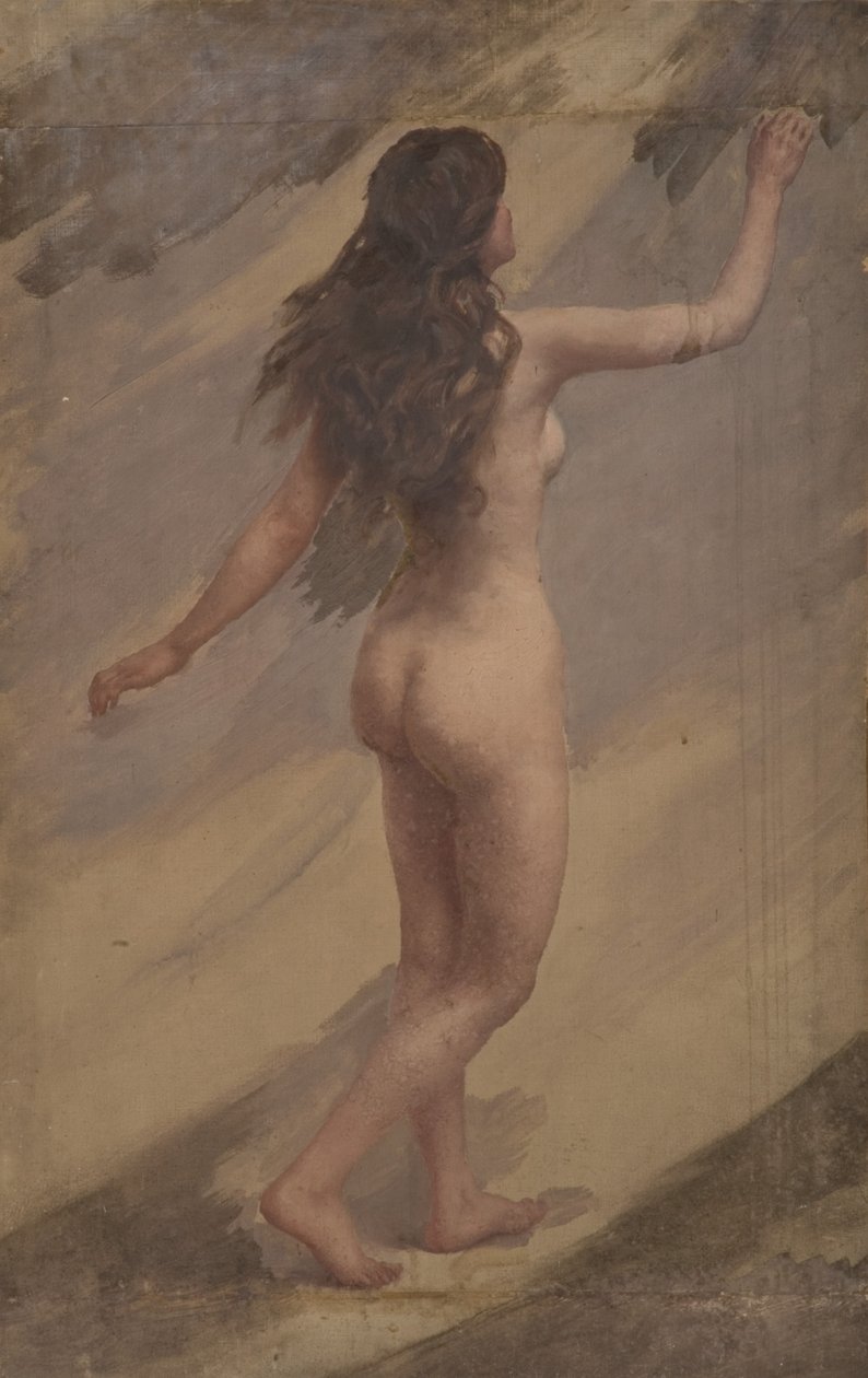 Nøgen kvindefigur af Henry Straker