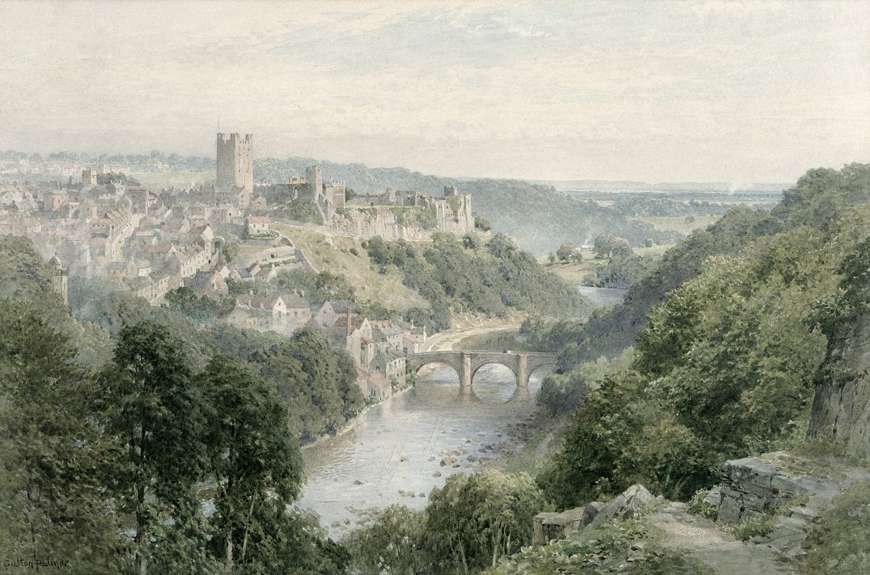 Richmond, Yorkshire af Henry Sutton Palmer