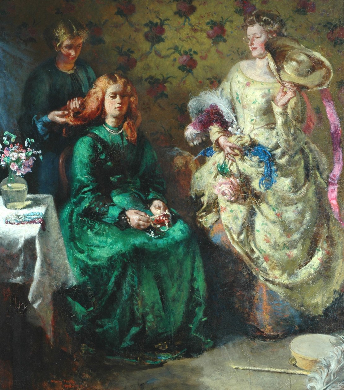 Rustikt festspil, 1908-10 af Henry Tonks