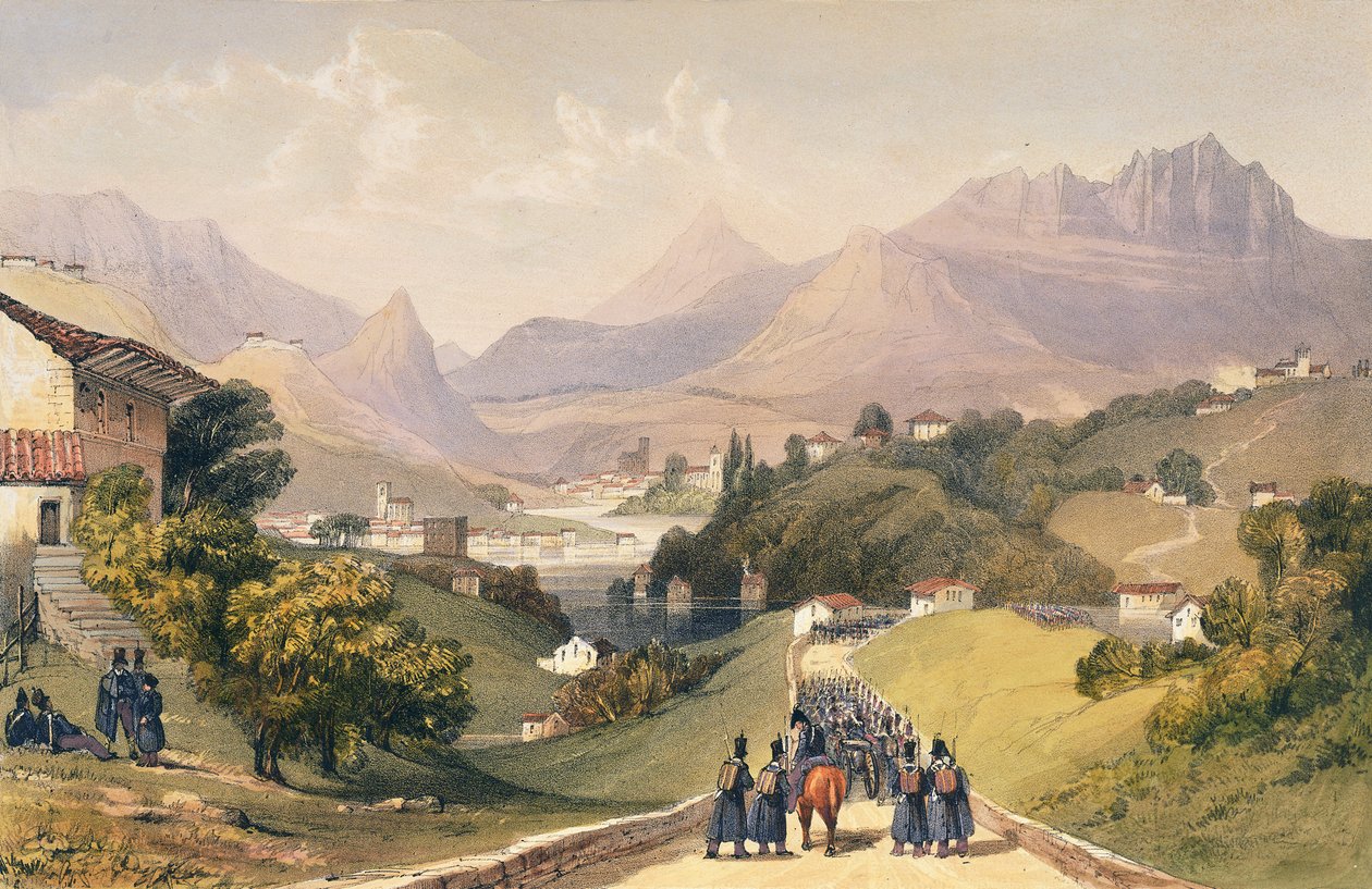 Alza, Renteria og Lesso, 1838 af Henry Wilkinson
