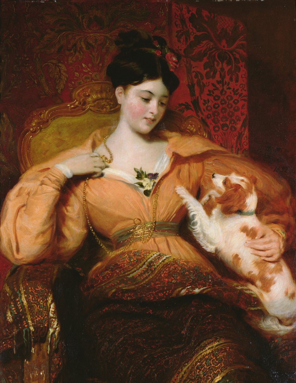 Pet Spaniel af Henry Wyatt