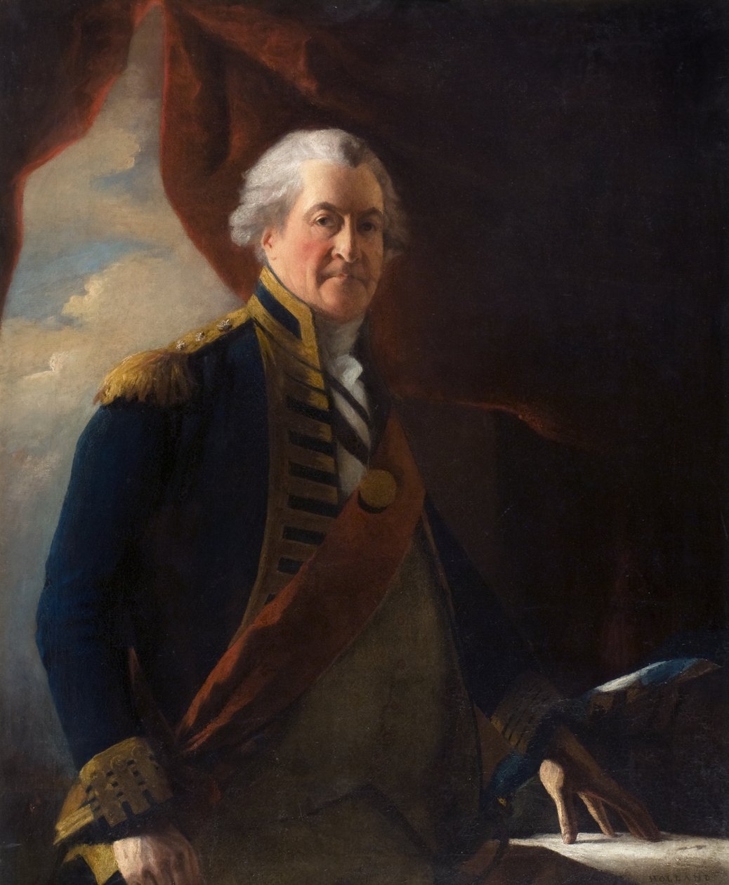 Admiral Duncan (olie på lærred) af Henry (after) Raeburn