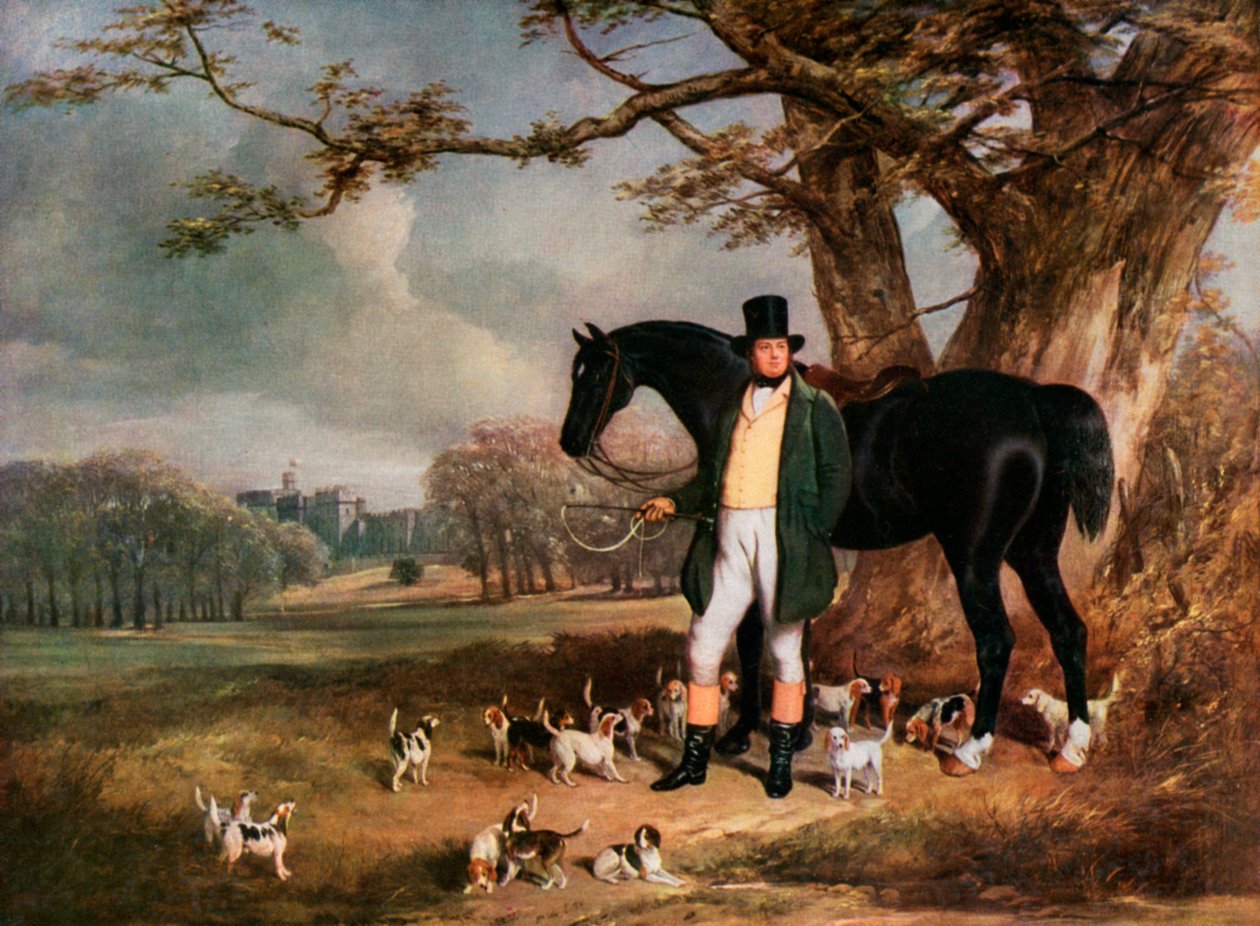 Maynard og Her Majestys Beagles, 1930. af Henry Barraud