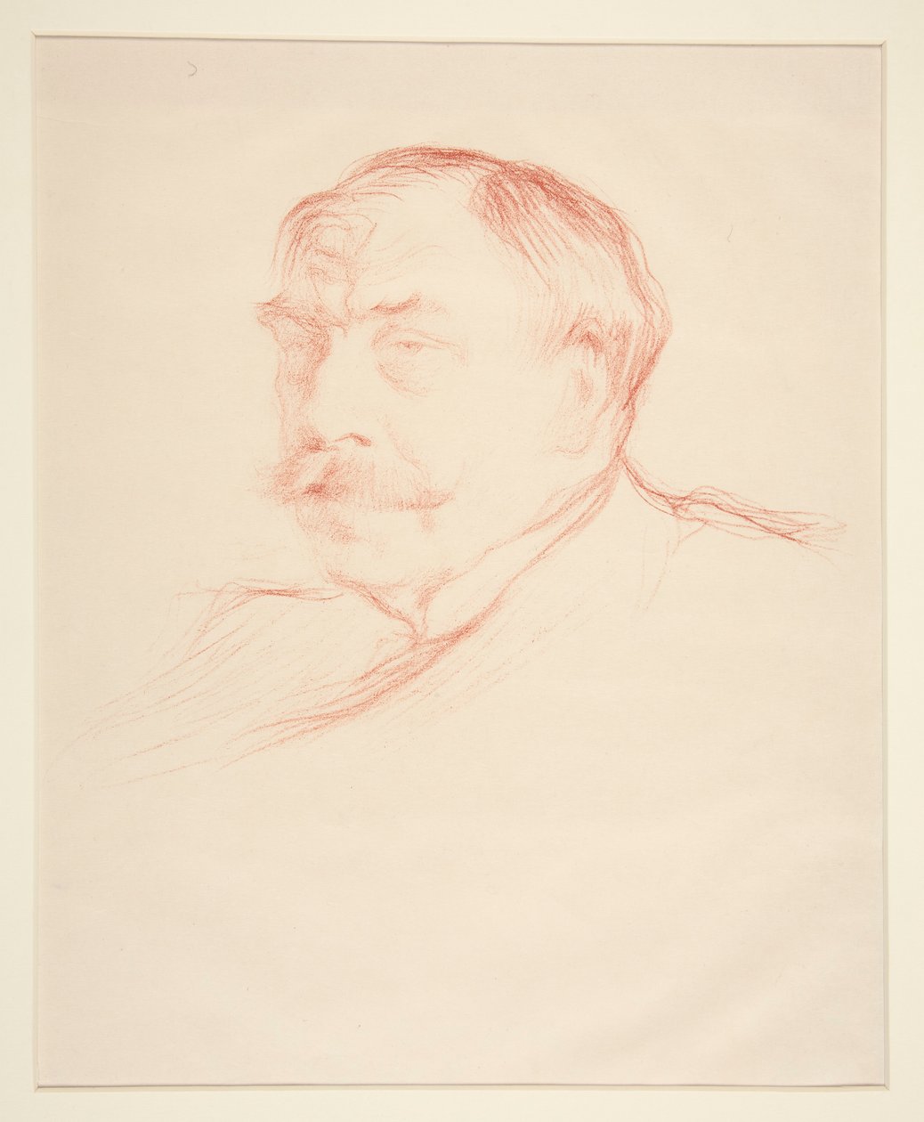 Portræt af Mirbeau af Henry Bataille