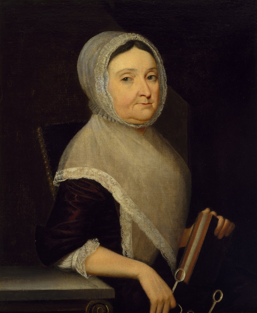 Portræt af fru Mary Cuthbert, ca. 1770-75 af Henry Benbridge