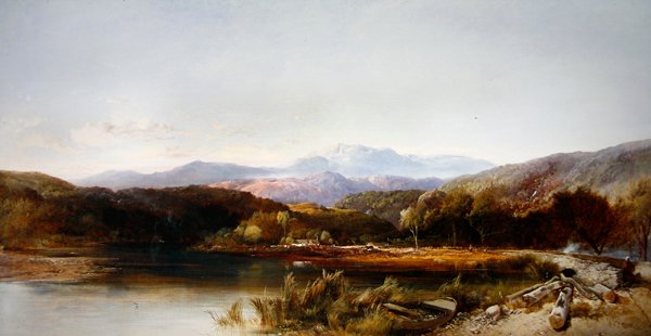 I North Wales (olie på lærred) af Henry Bright
