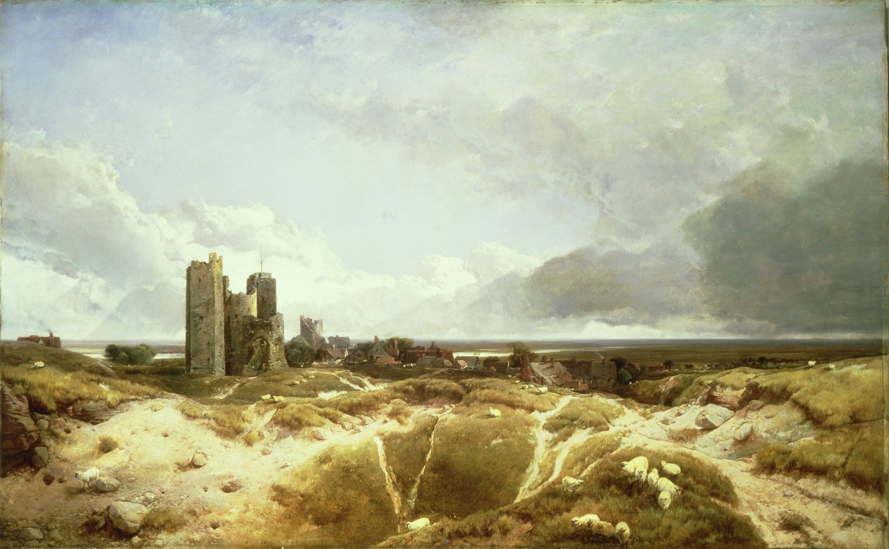 Orford Castle, 1856 af Henry Bright
