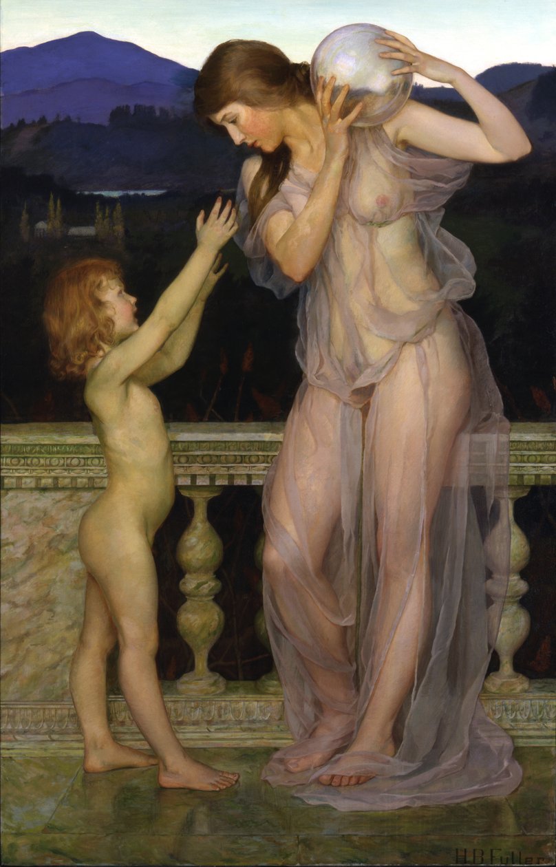 Illusioner, ca. 1900 (olie på lærred) af Henry Brown Fuller