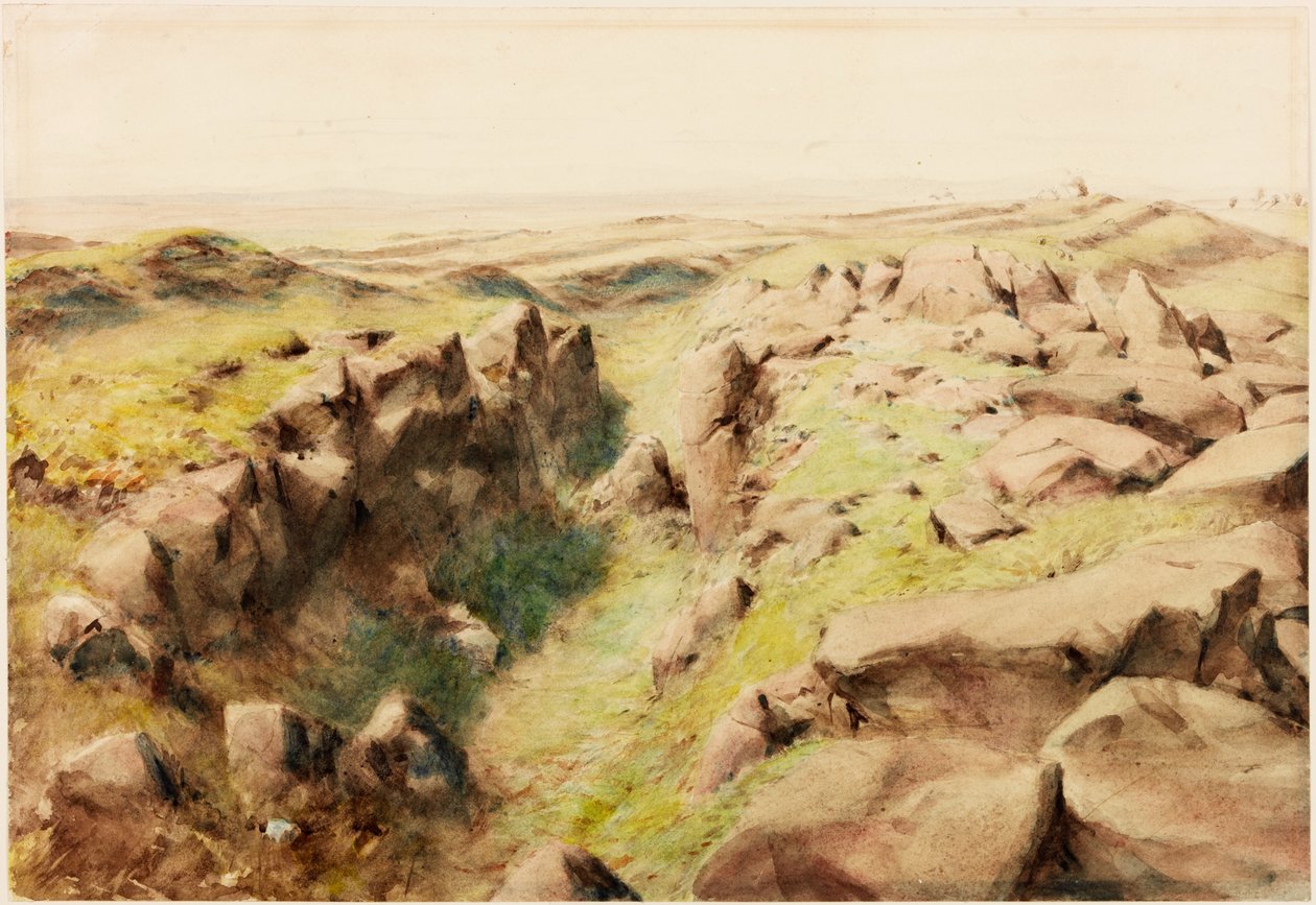 Kalkstensbanke (kropsfarve) af Henry Burdon Richardson