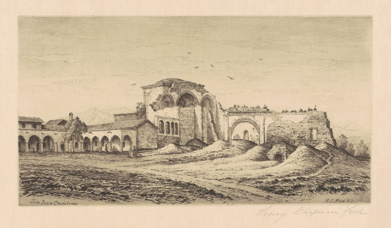 St. John Capistrano Mission, af Henry Chapman Ford