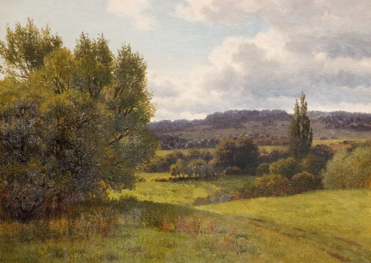 Landskab med træer, 1931. af Henry Cheadle