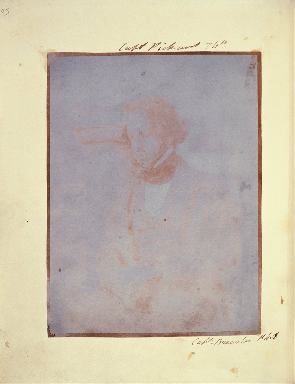 Portræt af kaptajn Pickard af Henry Craigie Brewster