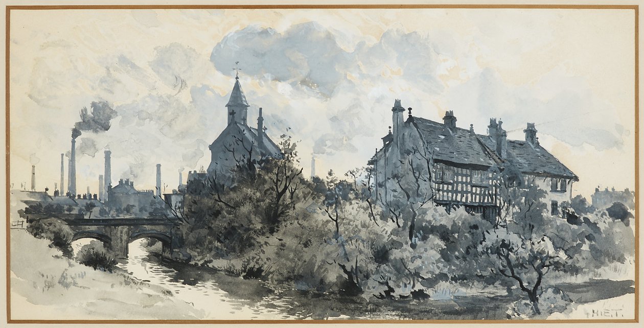 Clayton Old Hall af Henry Edward Tidmarsh