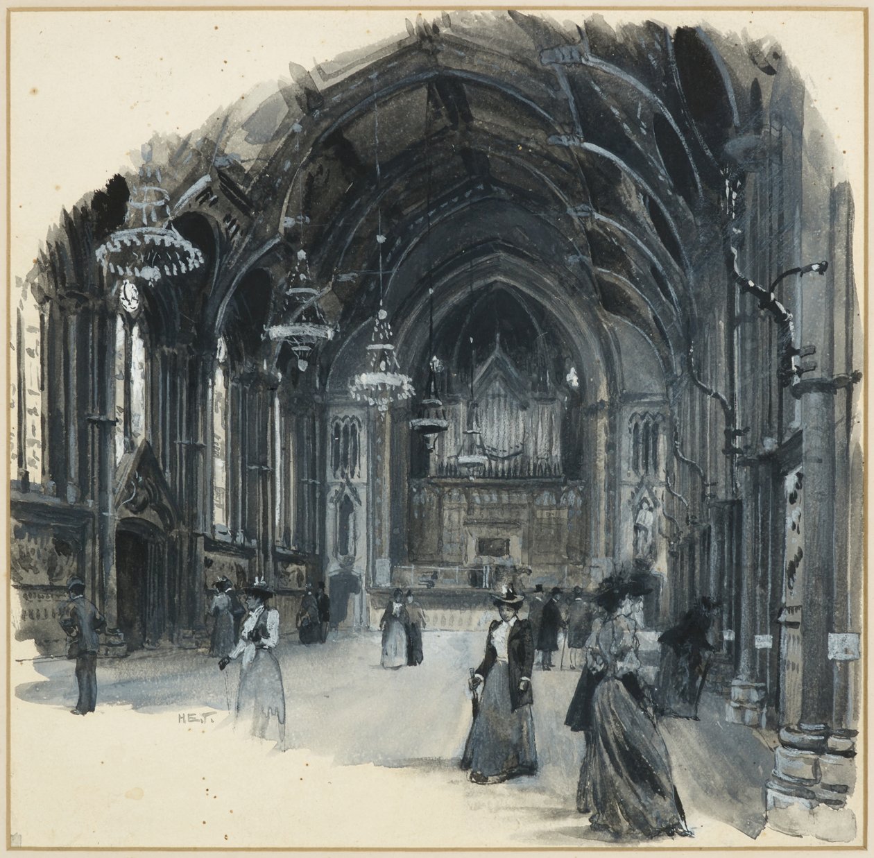 Store Sal, Rådhus af Henry Edward Tidmarsh
