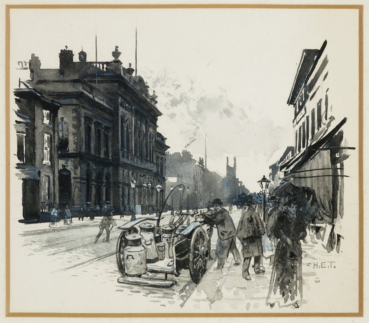 Hulme Rådhus, Stretford Road af Henry Edward Tidmarsh
