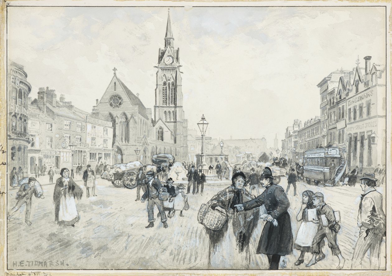 Uusi risti ja Pyhän Paavalin kirkko af Henry Edward Tidmarsh