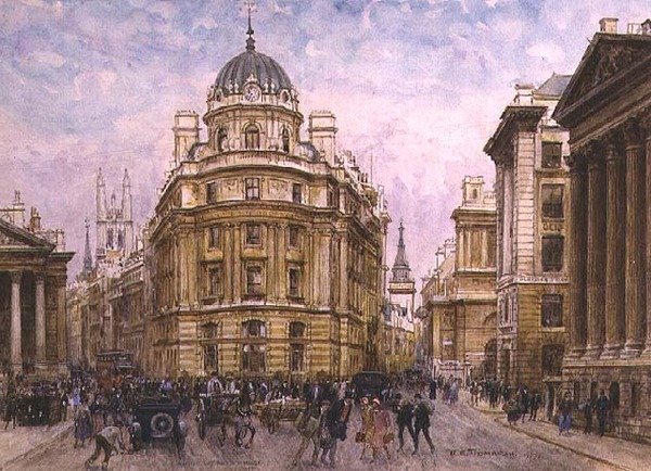 Uden for Mansion House, London af Henry Edward Tidmarsh